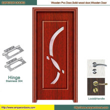 Porta de madeira porta de madeira do PVC porta porta de vidro Interior